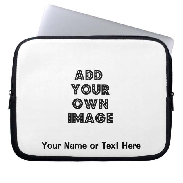 Stellen Sie Ihre eigene Laptop-Hülse her Laptopschutzhülle (Vorderseite)