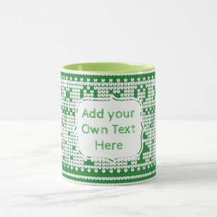 Stellen Sie Ihre eigene WeihnachtsTasse her Tasse