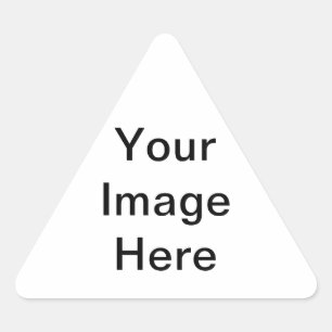 Stellen Sie Ihre eigenen ursprünglichen Dreieckiger Aufkleber