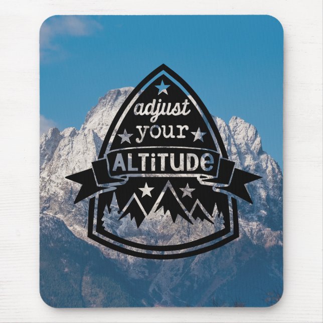 Stellen Sie Ihre Höhe ein Mousepad (Vorne)