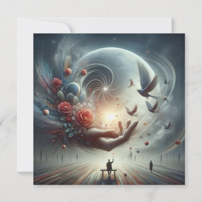 Stellen Sie Ihre Zeit ein Karte (Vorderseite)