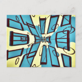 Stellen Sie Ihren Bildschirm ein Postkarte