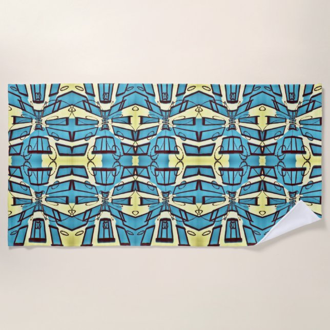 Stellen Sie Ihren Bildschirm ein Strandtuch (Vorderseite)