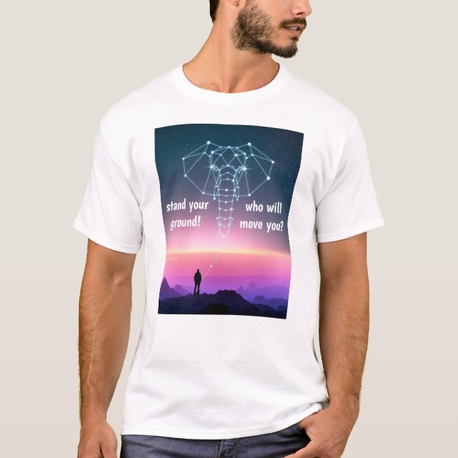 Stellen Sie Ihren Boden (hellen) T - Shirt (Vorderseite)