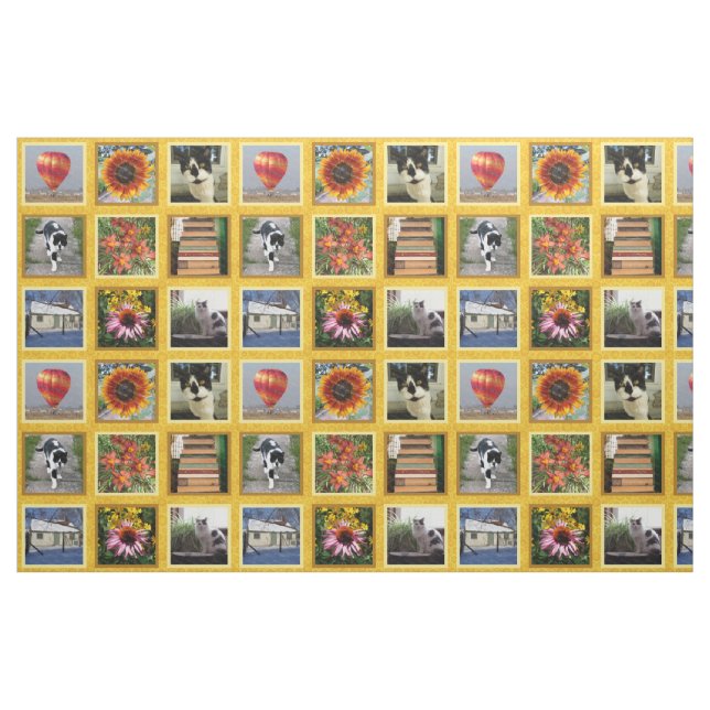 Stellen Sie Ihren eigenen 9 quadratischen Stoff (Yard (91,4 cm))