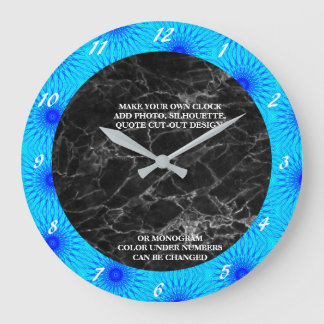 STELLEN SIE IHREN EIGENEN KLOCK GROßE WANDUHR