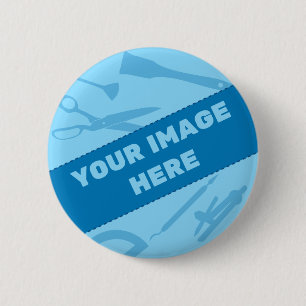 Stellen Sie Ihren eigenen runden Knopf her Button