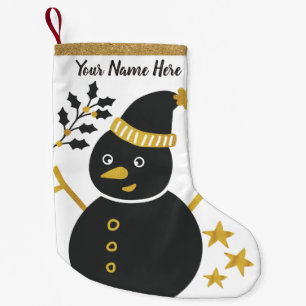 Stellen Sie Ihren eigenen WeihnachtsStrumpf her Kleiner Weihnachtsstrumpf