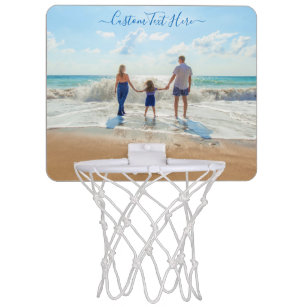 Stellen Sie Ihren Foto Text Mini Basketball-Hoop e Mini Basketball Netz