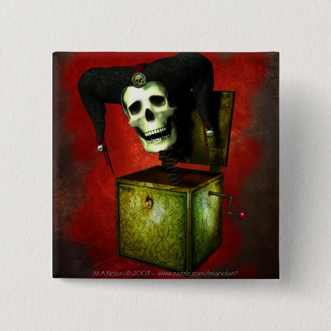 Stellen Sie Ihren Furcht-Knopf gegenüber Button (Vorderseite)