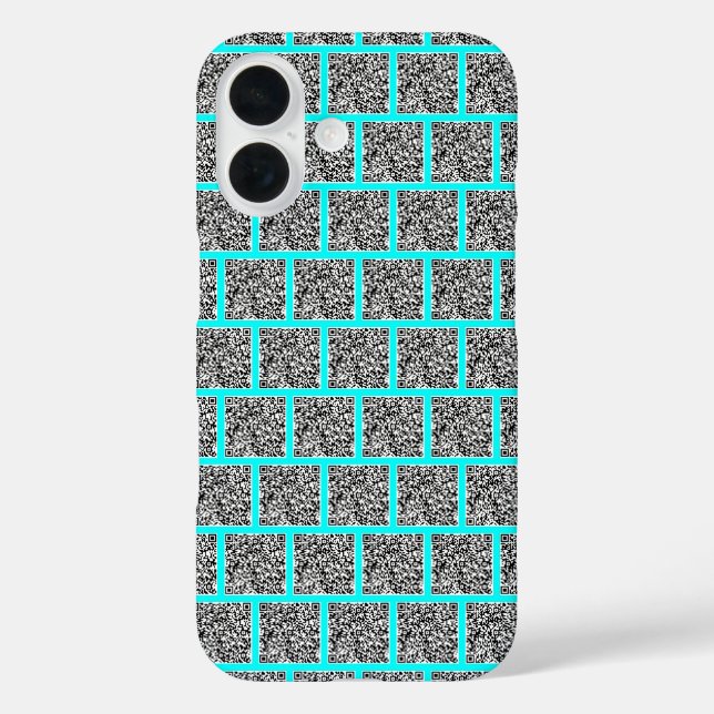 Stellen Sie Ihren QR-Code ein Funny iPhone Case mi (Rückseite)