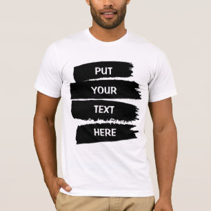 Stellen Sie Ihren Text her, um die persönliche Ein T-Shirt
