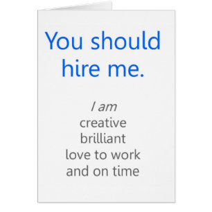 Stellen Sie mich ein