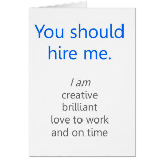 Stellen Sie mich ein