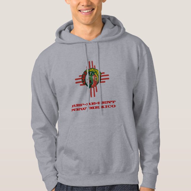 Stellen Sie neues Mexico-ChileMonster.com dar Hoodie (Vorderseite)