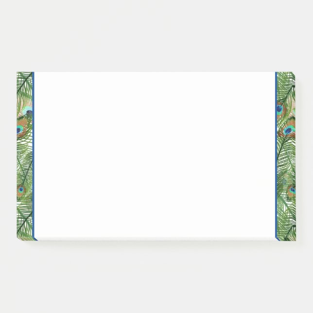 Stellen Sie Notizen für Pfauenfeathers ein (Vorderseite)