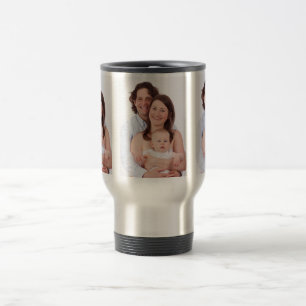 Stellen Sie personalisierte Foto-Tasse her Reisebecher