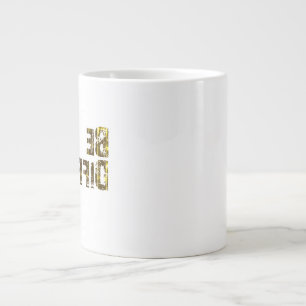 Stellen Sie sich anders heraus Jumbo-Tasse