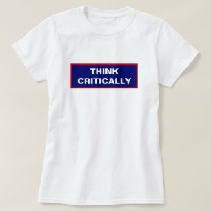 Stellen Sie sich die kritische Fragestellung vor T-Shirt
