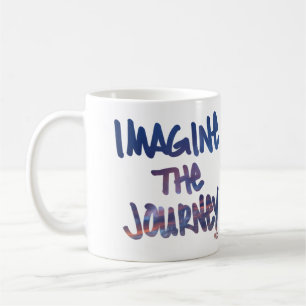 Stellen Sie sich die Reise-Kaffee-Tasse vor Tasse