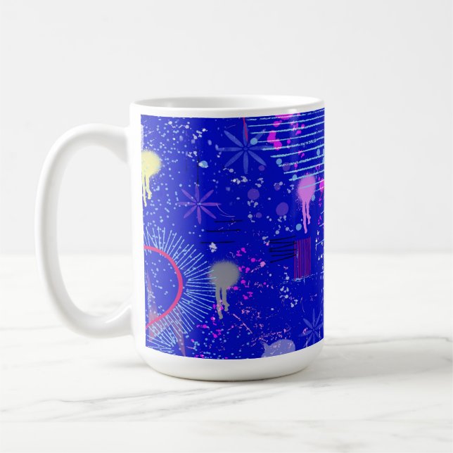 Stellen Sie sich die Sterne vor Kaffeetasse (Links)