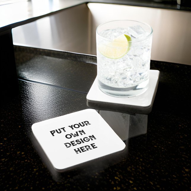 Stellen Sie sich Ihr eigenes Design vor Getränkeuntersetzer (Von Creator hochgeladen)