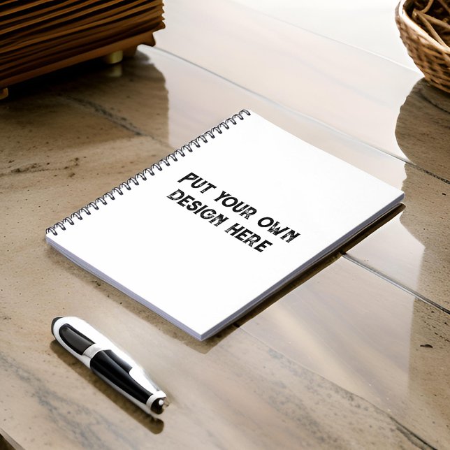 Stellen Sie sich Ihr eigenes Design vor Notizblock (Von Creator hochgeladen)
