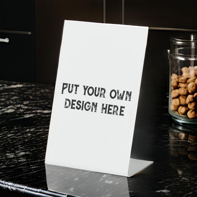 Stellen Sie sich Ihr eigenes Design vor Sockelschild (Von Creator hochgeladen)