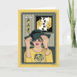 Stellen Sie sich Ihren Ängsten gegenüber_C_Gruß Karte