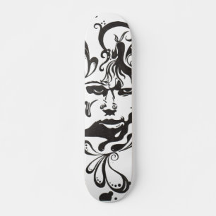 STELLEN Sie sich Longboard vor Skateboard