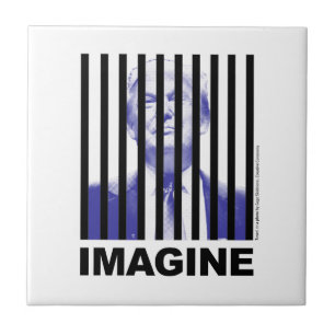 Stellen Sie sich Trump Behind Bars vor Fliese
