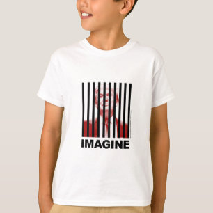 Stellen Sie sich Trump Behind Bars vor T-Shirt