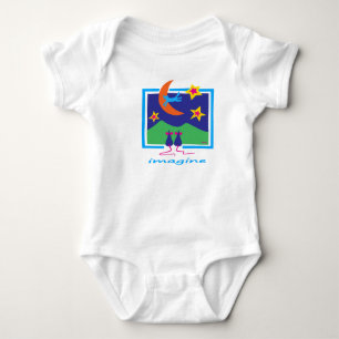 Stellen Sie sich vor Baby Strampler