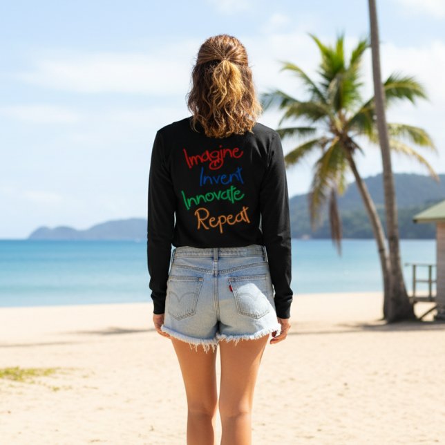 "Stellen Sie sich vor, erfinden, innovativ, wieder T-Shirt (Von Creator hochgeladen)