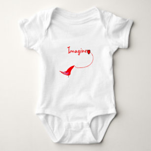 "Stellen Sie sich" vor---John-Geschenke Baby Strampler