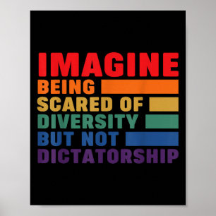 Stellen Sie sich vor, man wäre ein Ende des Divers Poster