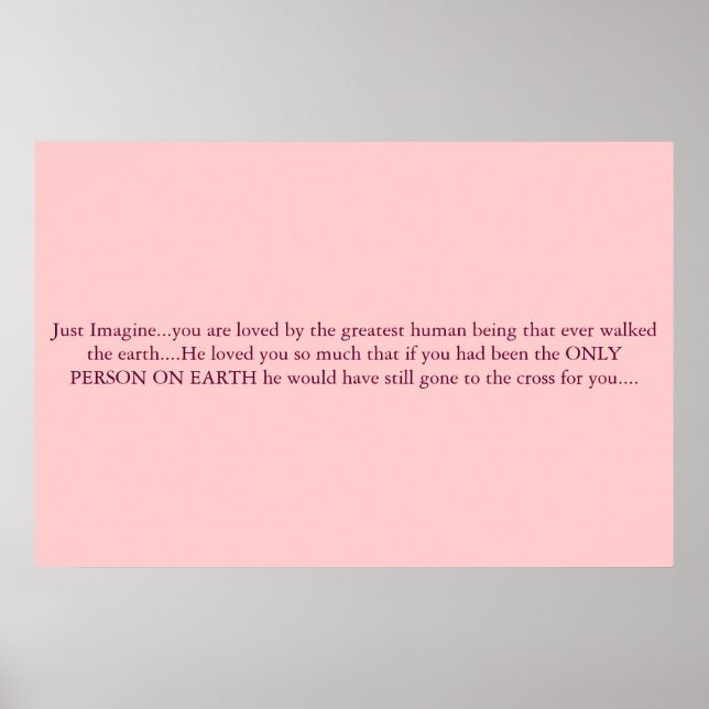 Stellen Sie sich vor...... Poster (Vorne)