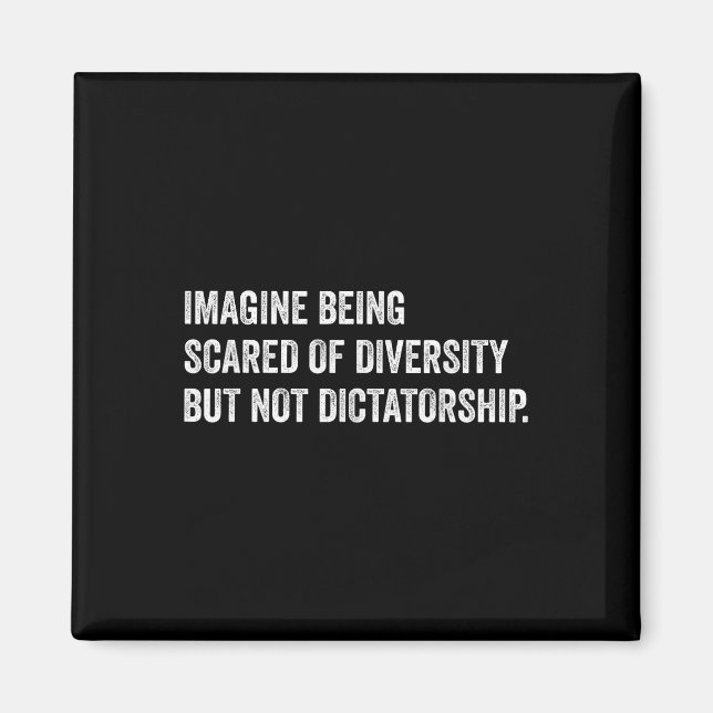 Stellen Sie sich vor, Sie hätten Angst vor Diversi Magnet (Vorne)