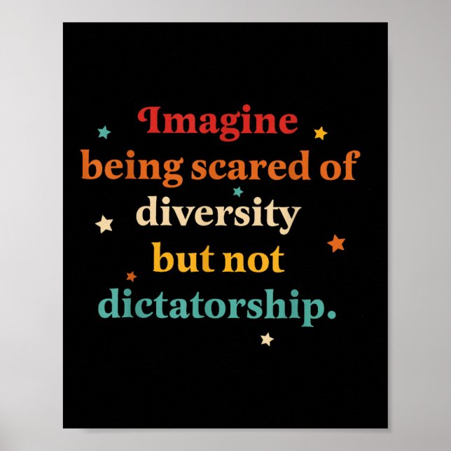 Stellen Sie sich vor, Sie hätten Angst vor Diversi Poster (Vorne)