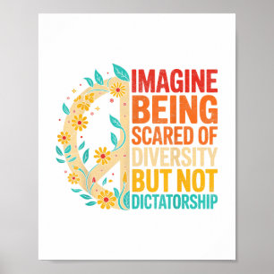 Stellen Sie sich vor, Sie hätten Angst vor Diversi Poster