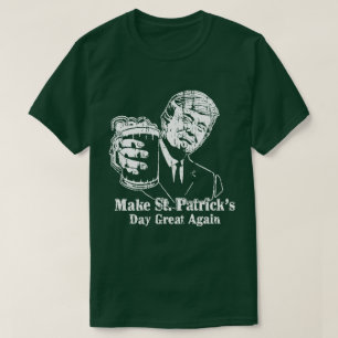 Stellen Sie St Patrick Tagesgroßes wieder irische T-Shirt