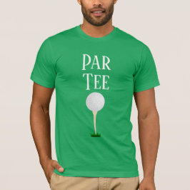 Stellen Sie T-Shirt-T - Shirt mit Golfball auf
