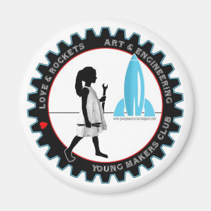 Stellen Sie Verein-Logo-Magneten her Magnet