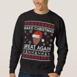 Stellen Sie Weihnachten große wieder hässliche Sweatshirt