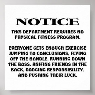 Stellenausschreibung Poster