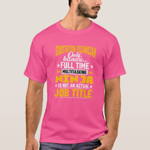 Stellenbezeichnung des Technikers T-Shirt