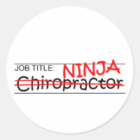 Stellenbezeichnung Ninja - Chiro