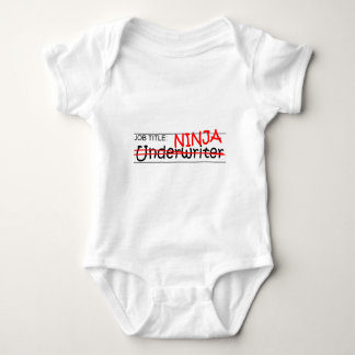 Stellenbezeichnung Ninja - Versicherer Baby Strampler
