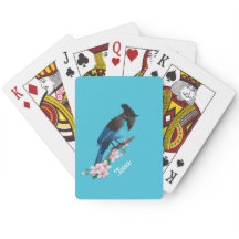 Steller Jay Bicycle Playing Cards