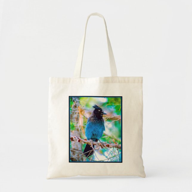Steller's Jay - Original Foto Tragetasche (Vorne)